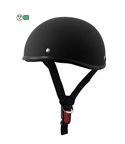 バイクヘルメット 半帽 ハーフ ダックテール S-59 フリーサイズ (頭囲 57cm~60cm未満) S-59