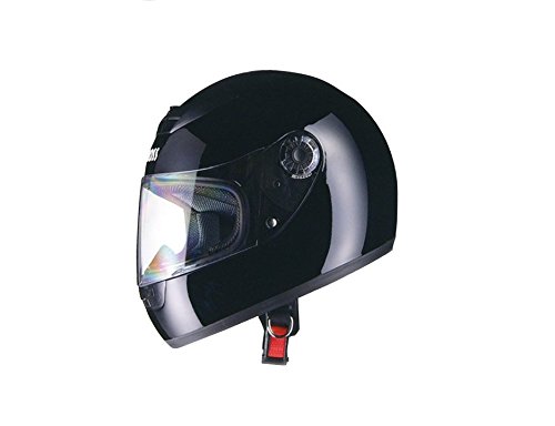 リード工業 バイクヘルメット フルフェイス CROSS スタンダード ブラック CR-715 サイズ FREE (頭囲 57cm~60cm未満)
