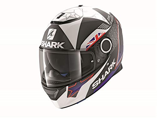 Y'S GEAR SHARK(シャーク) 【正規輸入品】 バイク用ヘルメット フルフェイス SPARTAN(スパルタン) Replica Redding Lサイズ(59-60cm) Q1C-LIK-Y02-L45