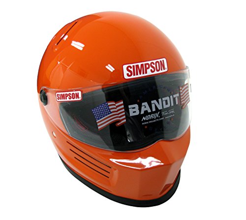 SIMPSON(シンプソン) バイクヘルメット フルフェイス BANDIT オレンジ  58cm 3310175800