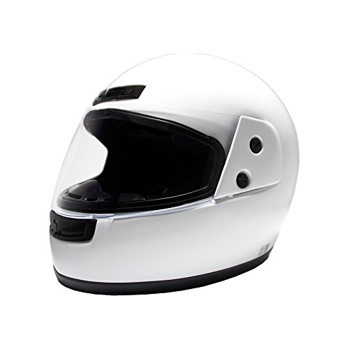 B＆B フルフェイスヘルメット ホワイト BB100