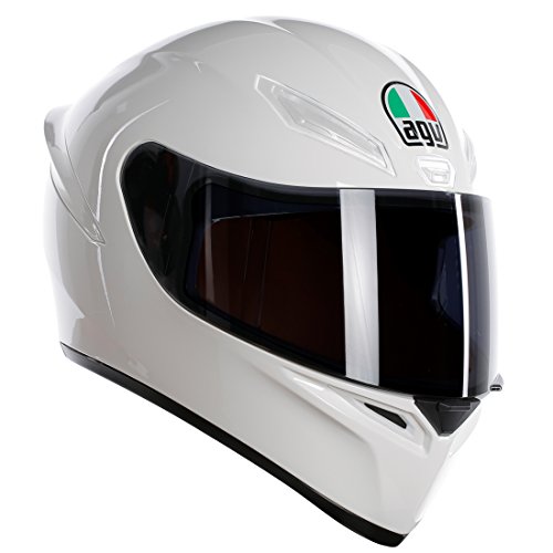 AGV(エージーブイ) バイクヘルメット フルフェイス K1 028194IY001-L WHITE (ホワイト) L (頭囲 59cm~60cm)