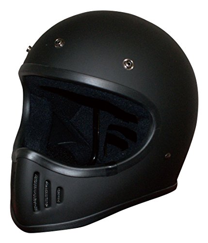ダムトラックス(DAMMTRAX) バイクヘルメット フルフェイス BLASTER - 改 マットブラック Mサイズ (57-58cm) -