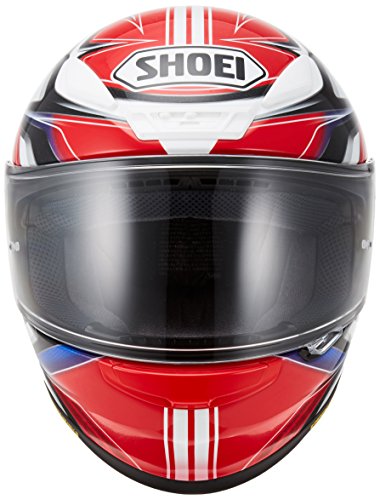 ショウエイ(SHOEI) バイクヘルメット フルフェイス Z-7 RUMPUS(ランパス) TC-1 (RED/WHITE) XS (53cm) -