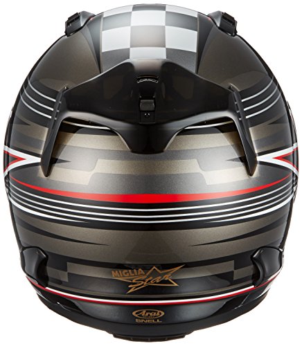 アライ(ARAI) バイクヘルメット フルフェイス RAPIDE-IR MIGLIA STAR レッド (55-56)