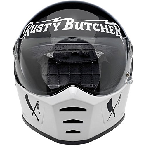 ビルトウェル (BILTWELL) フルフェイス ヘルメット Rusty Butcher L サイズ 0101-10488