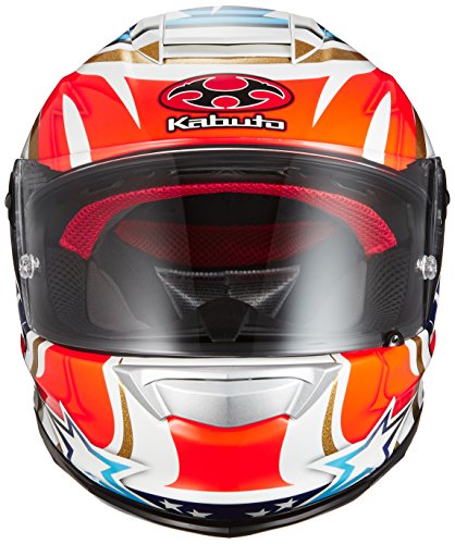 オージーケーカブト(OGK KABUTO)バイクヘルメット フルフェイス RT-33 ACTIVE STAR (アクティブスター) ホワイト (サイズ:L) RT-33