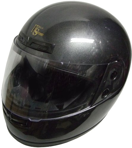 FS-JAPAN 【石野商会】 フルフェイスヘルメット ガンメタ FS-205B
