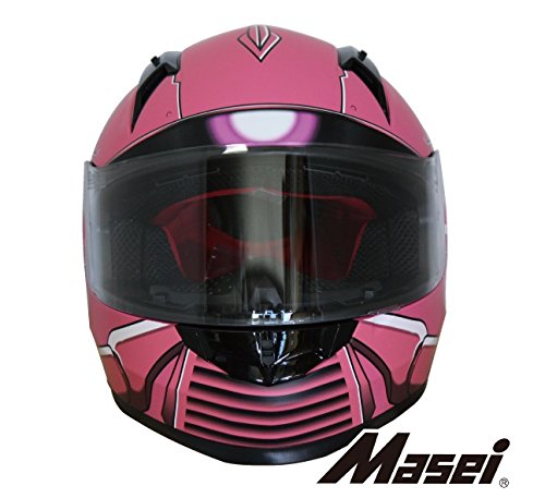 MASEI HELMETS ロボヘル850 フルフェイスヘルメット(マセイ)マットピンク M MA-850-PK-M