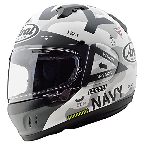 アライ (ARAI) フルフェイス XD ネイビー つや消し白 57-58cm XD-NAVY-WH-57