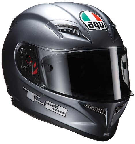 AGV(エージーブイ) ヘルメット T-2 チタングレイ M 57-58cm フルフェイス