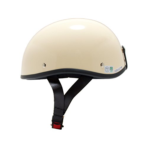 [ビーアンドビー] バイク用 ダックテールヘルメット SGマーク適合品 アイボリー フリーサイズ BB-700
