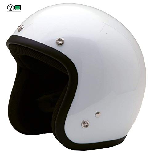 スモールジェット ZHS-68ヘルメット マットブラック フリーサイズ 57-60cm SG/PSC (ホワイト)