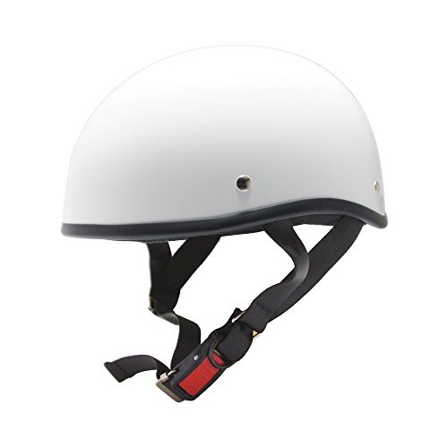 [ビーアンドビー] バイク用 ダックテールヘルメット SGマーク適合品 ホワイト フリーサイズ BB-700