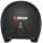 ZEALOT(ジーロット) NV InnerShield Jet(エヌヴイ インナーシールドジェット) ヘルメット M(57-58cm) MATT BLACK NV0012/M