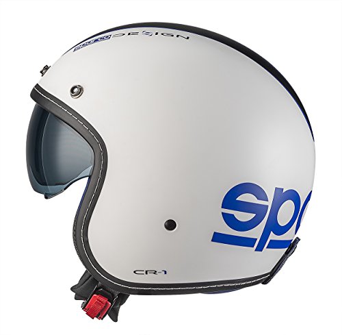 SPARCO (スパルコ) カフェレーサーヘルメット CAFE RACER HELMET サイズXL 0033404XLBIAZ 0033404XLBIAZ