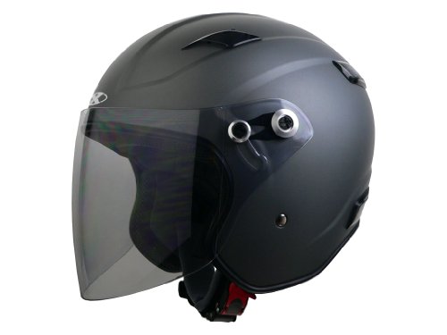 リード工業(LEAD) バイクヘルメット ジェット X-AIR RAZZO III エクストリーム スモーキーシルバー L(59~60cm未満)