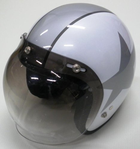 CEPTOO ( セプトゥー ) ジェットヘルメット [ ホワイチー/シルバースター ] 57~60cm未満 CS-225