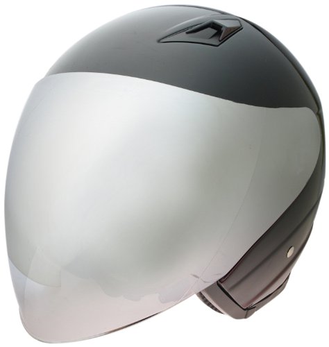 RIDEZ ライズ ジェットヘルメット UC シールド シルバーミラー