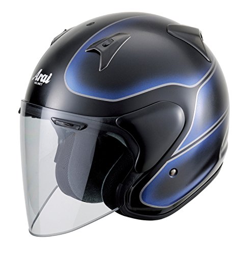 アライ(ARAI) バイクヘルメット ジェット SZ-G VINTAGE(ビンテージ) ブラック/ブルー M 57-58cm SZ-G VINTAGE