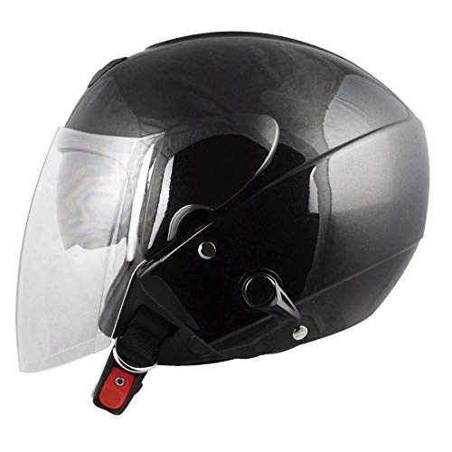 TNK工業 ZRV インナーシールド付JETヘルメット ブラック FREEサイズ(58-59㎝) 51252
