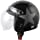 スモールジェットヘルメット バブルシールド付 サイズ：57cm～60cm未満（フリー） カラー ：ハーフマットブラック/チタン 品番：SJ-308ST