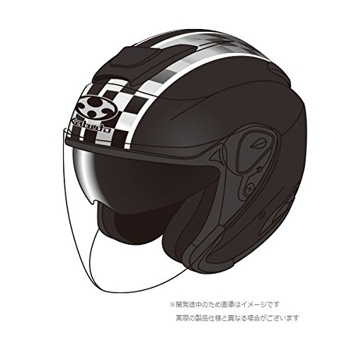 オージーケーカブト(OGK KABUTO)バイクヘルメット ジェット ASAGI SPEED (スピード) フラットブラック (サイズ:M)