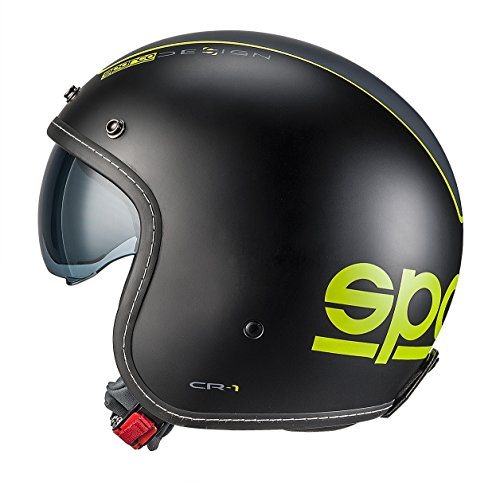 SPARCO (スパルコ) カフェレーサーヘルメット CAFE RACER HELMET サイズXL 0033404XLNRGF 0033404XLNRGF