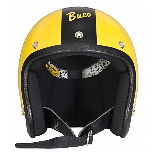 ブコ(BUCO) ヘルメット エクストラブコ スマイル イエロー Lサイズ