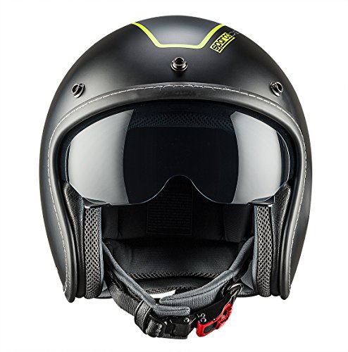 SPARCO (スパルコ) カフェレーサーヘルメット CAFE RACER HELMET サイズXL 0033404XLNRGF 0033404XLNRGF