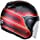 アライ(ARAI) バイクヘルメット ジェット SZ-G VINTAGE(ビンテージ) ブラック/レッド XL 61-62cm SZ-G VINTAGE
