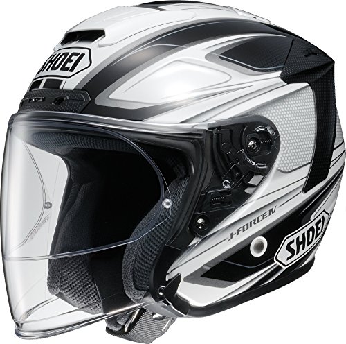 ショウエイ(SHOEI) バイクヘルメット ジェットJ-FORCE4 BRILLER(ブリエ) TC-6 (WHITE/BLACK) L(59cm)