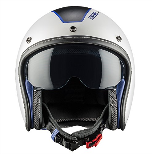 SPARCO (スパルコ) カフェレーサーヘルメット CAFE RACER HELMET サイズXL 0033404XLBIAZ 0033404XLBIAZ