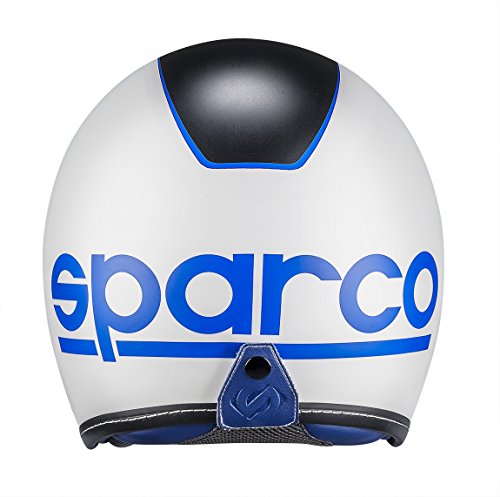 SPARCO (スパルコ) カフェレーサーヘルメット CAFE RACER HELMET サイズXL 0033404XLBIAZ 0033404XLBIAZ