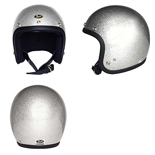 ブコ(BUCO) ヘルメット スタンダード メタルフレーク シルバー ML