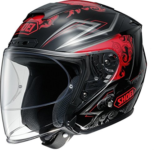 ショウエイ(SHOEI) バイクヘルメット ジェット J-FORCE 4 REFINADO (レフィナード) TC-1 (RED/BLACK) M (57cm) -