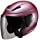 マルシン(MARUSHIN) バイクヘルメット ジェット M-520 ローズメタリック フリーサイズ(57~~60CM未満)