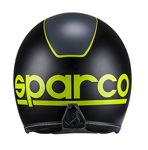 SPARCO (スパルコ) カフェレーサーヘルメット CAFE RACER HELMET サイズXL 0033404XLNRGF 0033404XLNRGF