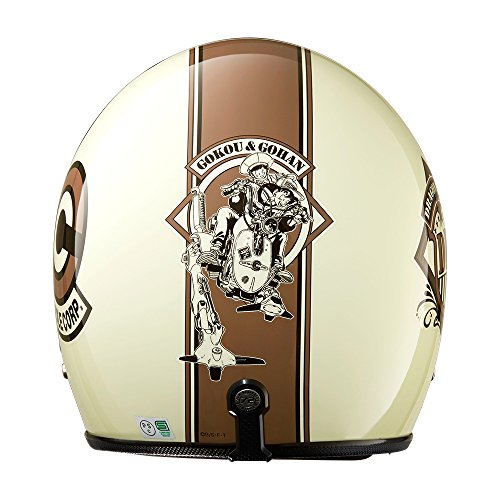 ドラゴンボールZ バイクヘルメット GOKOU&GOHAN レディースサイズ(55~57cm未満) ジェット -