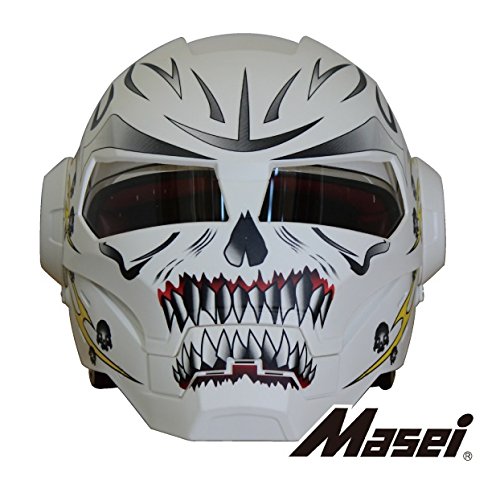 Masei ジェットヘルメット HARDES610  YELLOW/WHITE XL Masei(マセイ) MA-610H-MWY-XL