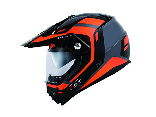 ウインズジャパン(WINS JAPAN) ヘルメット オフロード X-ROAD FREE RIDE マットブラック×オレンジ M 543
