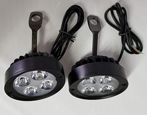 バイク用 LED 高光量 ヘッドライト フォグランプ スポットライト 補助灯 防水 2個セット