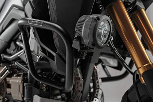 SW-MOTECH: ライトマウント Black For Honda CRF1000L (15-) with Crashbar | nsw-01-622-10101-b NSW.01.622.10101/B