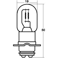 RAYBRIG [レイブリック] μ84電球 [1個入り] ホンダヘッドランプ(二輪車) [品番] A3801V