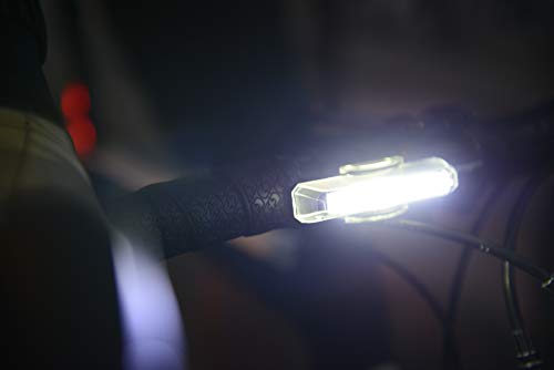 オックスフォード(OXFORD) 自転車ライト USB充電式 LED ヘッドライト&テールライトセット セーフティーライト 明るさ最大100ルーメン スリムラインLEDセット LD752