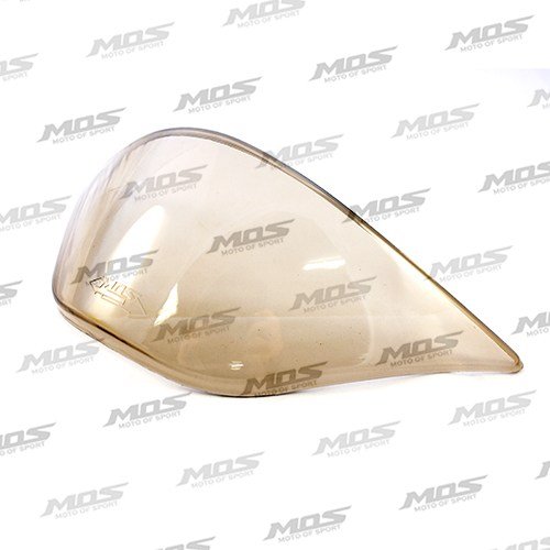 MOS製アドレスV125S用ヘッドライトレンズカバーイエロー SX-V125SS-A00