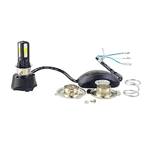 G-Parts バイクLEDヘッドライト H4Hi/Lo PH7 180日製品保証 直流交流兼用 40W H6 PH8対応 冷却ファン内臓 取付簡単