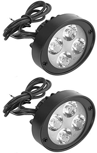 [SP] バイク フォグランプ ライト 補助灯 LED 汎用 ステー 防水 スクーター 2個セット