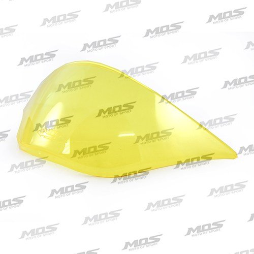 MOS製アドレスV125S用ヘッドライトレンズカバーイエロー SX-V125SS-A00