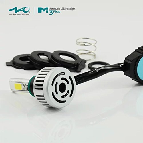 【e-auto fun】 バイク用LEDヘッドライト 3000LM Hi/Lo切り替え型 H4 三面発光設計 H4/PH7/PH8共通 高輝度32W 6-36V対応 6000k 冷却ファン内蔵 安心保証